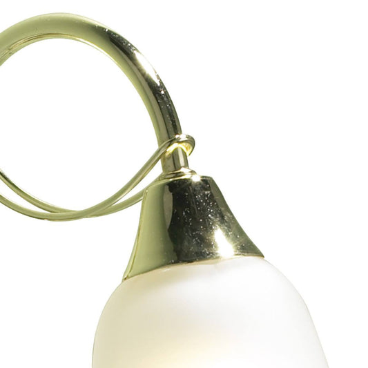 Single Wall Light in Polished Brass - ID 3686 - CLEARANCE