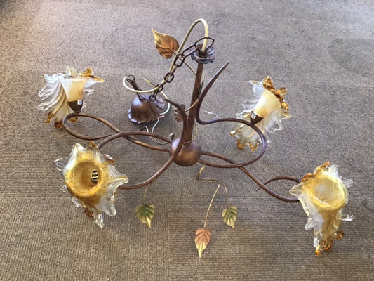 Hand Made Italian IDL ACERO Ceiling Light - ID 2082 - EX-DISPLAY