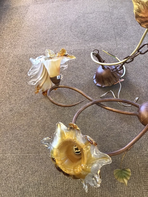 Hand Made Italian IDL ACERO Ceiling Light - ID 2082 - EX-DISPLAY