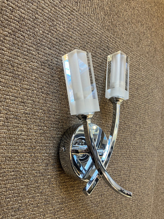 där Morgan Double Wall Bracket Polished Chrome - ID 6175 - EX-DISPLAY