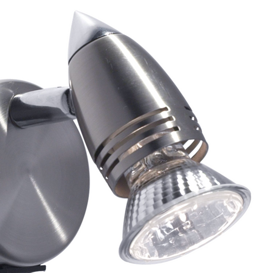 där GEMINI Satrin Chrome GU10 Spotlight - ID 1766 - CLEARANCE