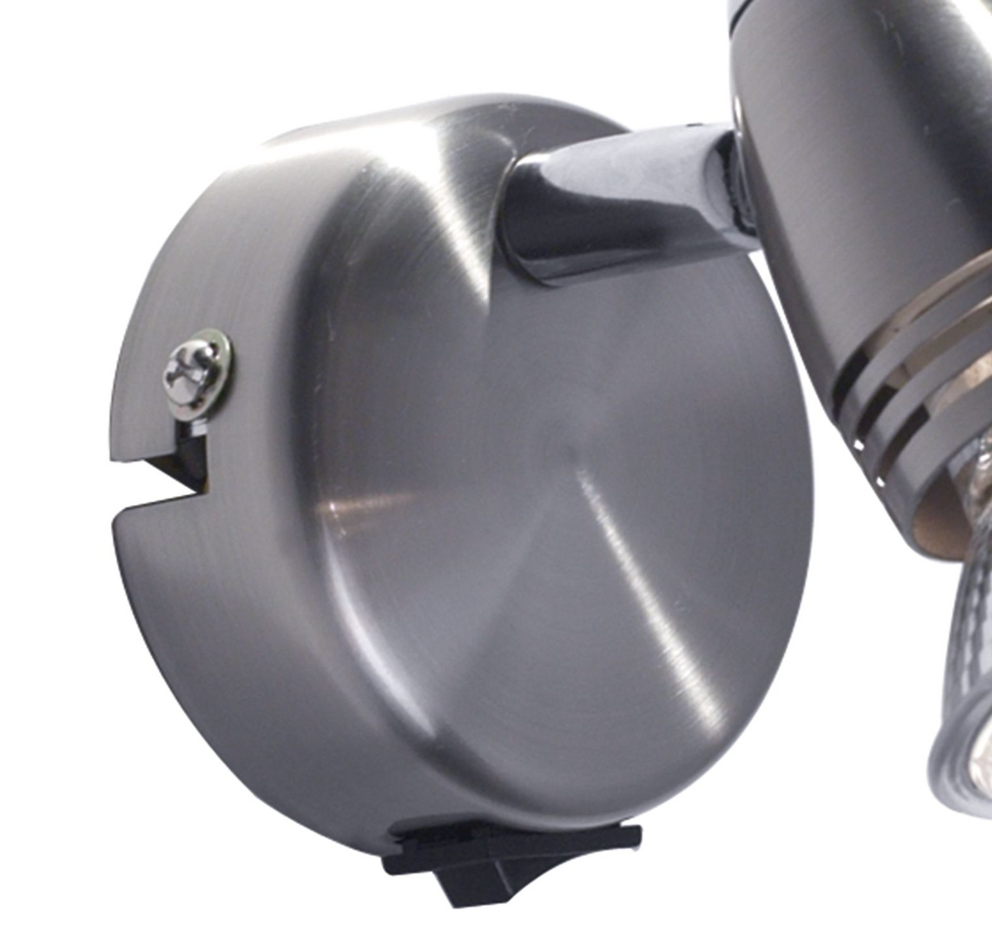 där GEMINI Satrin Chrome GU10 Spotlight - ID 1766 - CLEARANCE