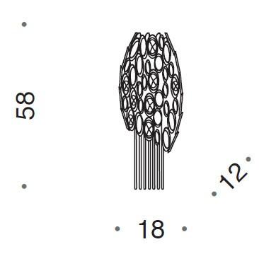 Canning Left Version Small Wall Light - ID 8166