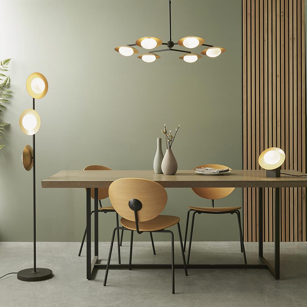 Opal Pebble Floor Lamp - ID 11017