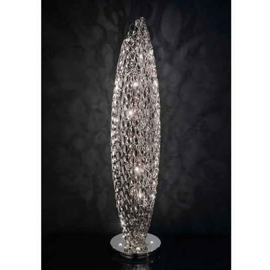 Canning Floor Lamp with LED in Base - 8147