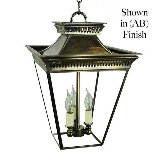 Classic Reproductions Pagoda 3 light Pendant (Medium) - London Lighting - 2