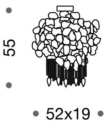 Lisson LED 55cm Ceiling Light - ID 8096