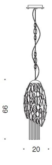 Canning Medium Suspension Pendant - ID 8192