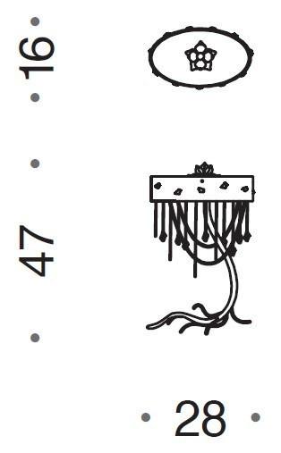 Herit 2 Light Murano Glass Table Lamp - ID 8038