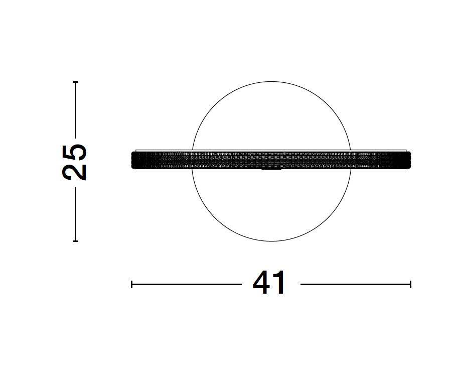 NAG Floor Lamp In Sandy Black Aluminium & Acrylic - ID 10235