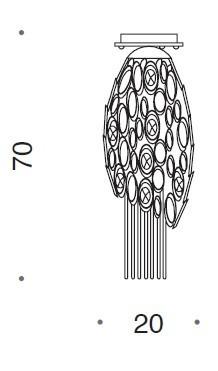 Canning Medium Flush Ceiling Light - ID 8165