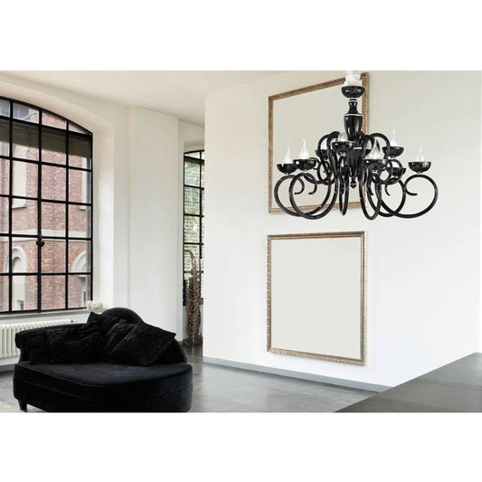 Baroque 9 Light Murano Glass Chandelier