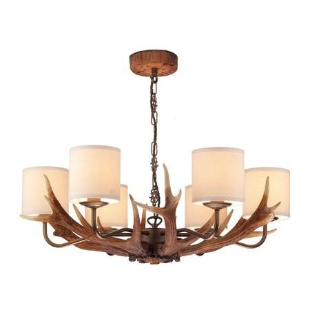 Antler Rustic 6 Lights Pendant Light - London Lighting - 1