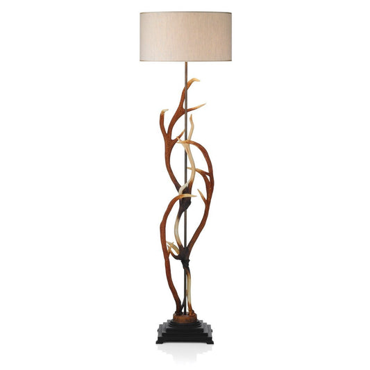 Antler Rustic Floor Lamp - London Lighting - 1