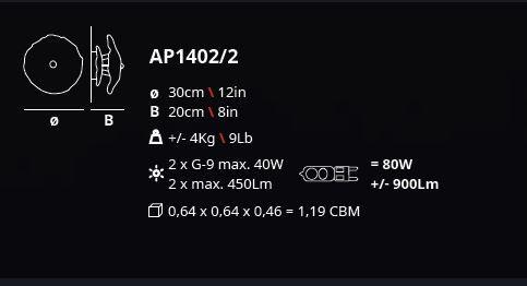 Serip Nenufar 2 Bespoke Wall Sconce - London Lighting - 2