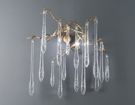 Serip Aqua Bespoke Wall Sconce Large - London Lighting - 1