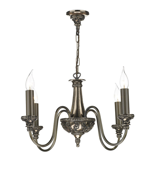 Bailey Bronze 4 Lamp Chandelier - London Lighting - 1