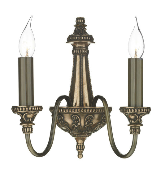 Bailey Bronze Wall Light - London Lighting - 1