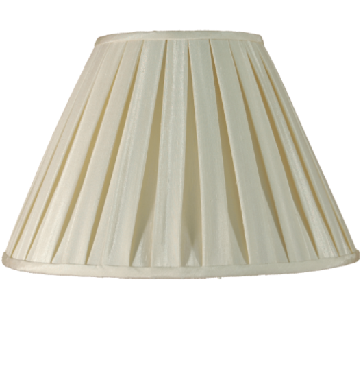 Box Pleat Shade Cream - ID 9330