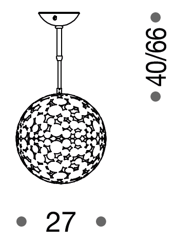 Chelsfield 27cm Suspension Pendant Light - ID 8083