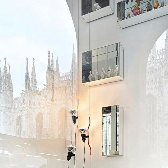 FLOS Parentesi 50 Glossy Turquoise with Dimmer (GB) Pendant - ID 11428 - CLEARANCE