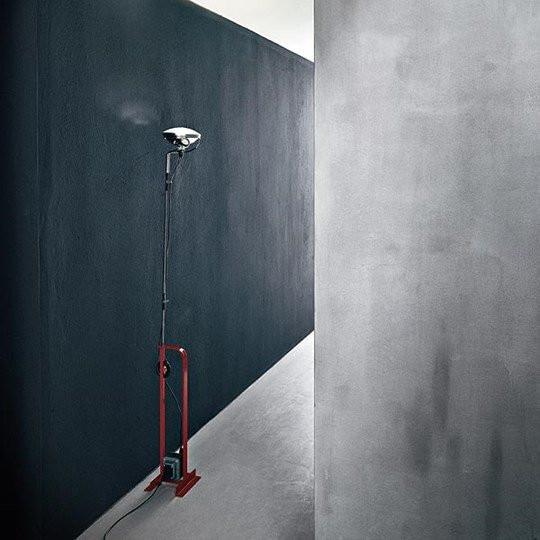 FLOS Toio Red LED Floor Lamp - ID 9903