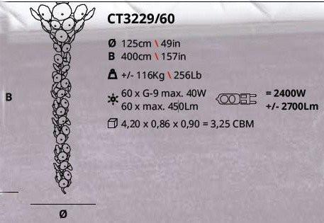 Serip Nenufar 60 Lamp Bespoke Chandelier - London Lighting - 2