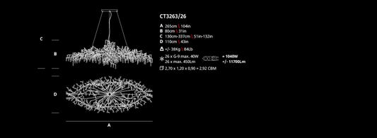 Serip Bijout Lamp Bespoke Chandelier - London Lighting - 2