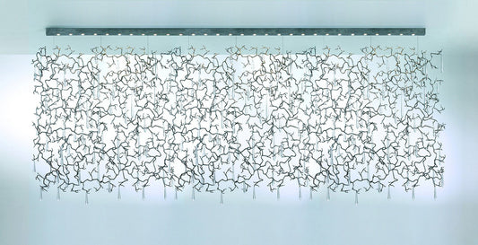 Serip Aqua 19 Lamp Bespoke Chandelier - London Lighting - 1