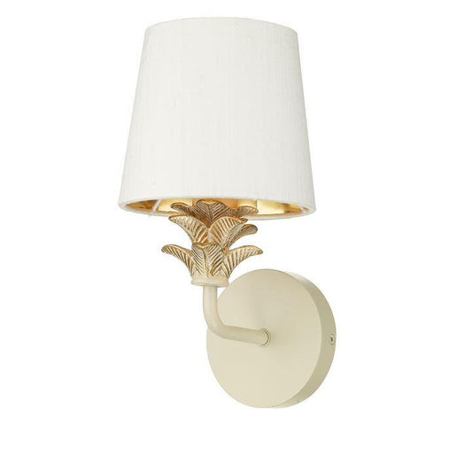 Cabana Cream/Gold Wall Light (shade sold separately) - ID 6962