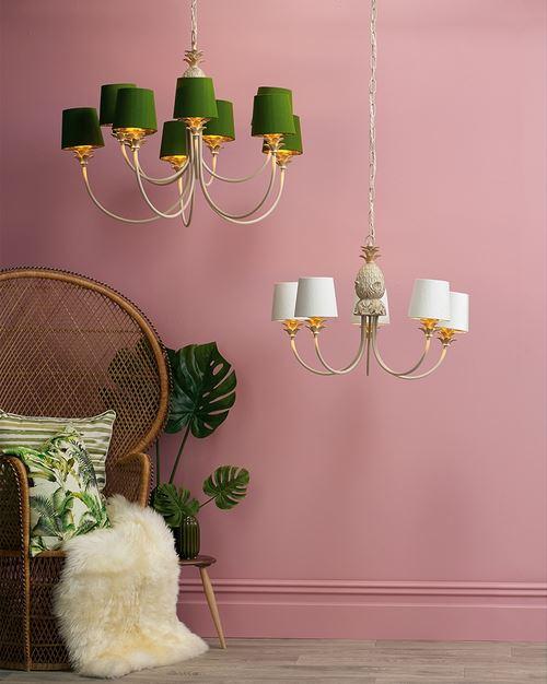 Cabana Cream/Gold 10 Light Pendant (shades sold separately) - ID 7960