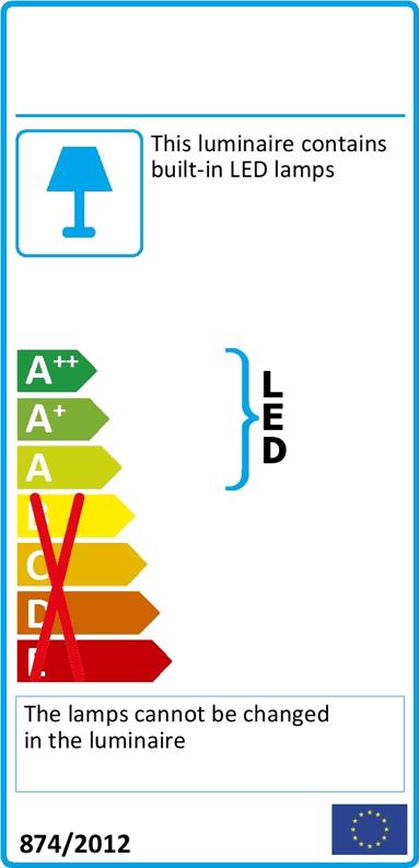 FLOS Tab T LED White - London Lighting - 3