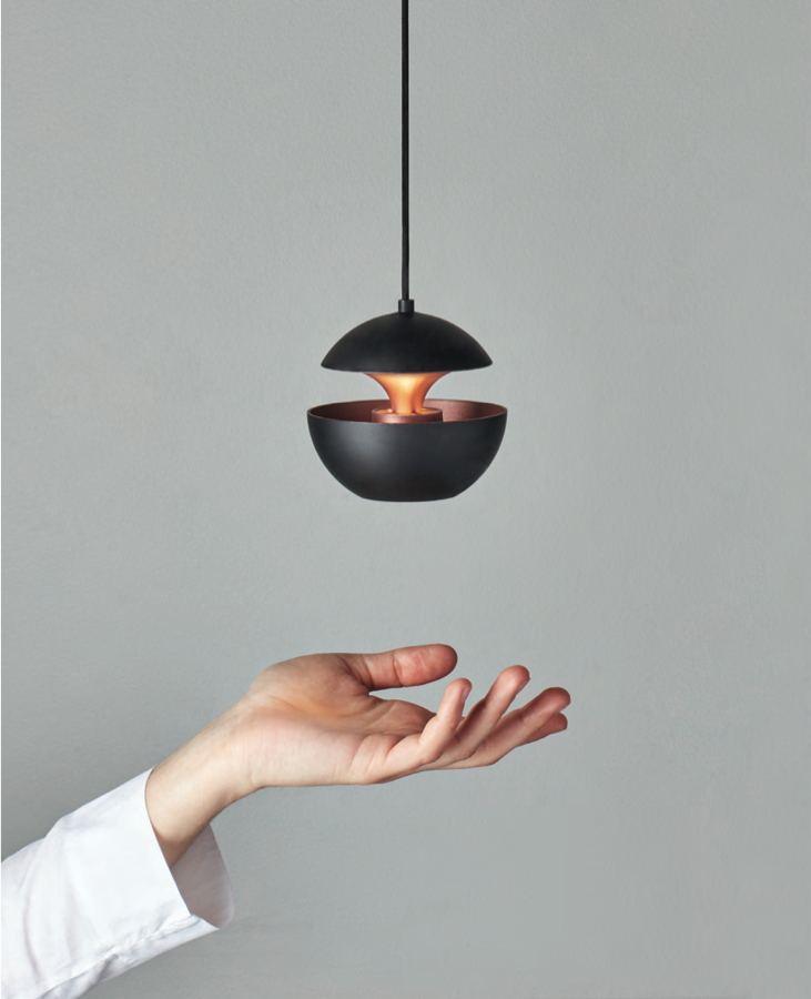 9 Lamp Mini Aluminium Globe Round Canopy Multiple Pendant - ID 6590