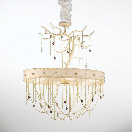 Herit 8 Light Murano Glass Chandelier - ID 8043