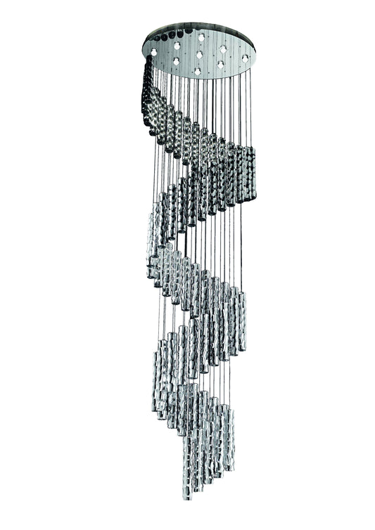 Becton Murano Glass Spiral Chandelier - ID 8072