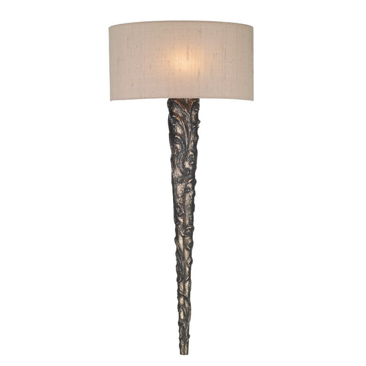 Knurl Taupe Bronze Wall Light - London Lighting - 1