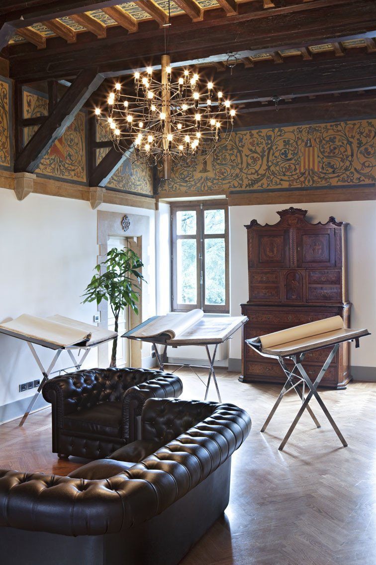 FLOS 2097/50 Suspension In Chrome With Frosted LED Bulbs Included - ID 9899