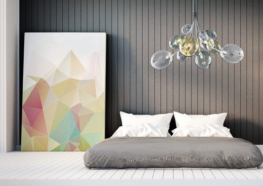 Ballon Bespoke Italian Flowing 8 Lamp Semi-Flush with Blown Glass - Colour Options