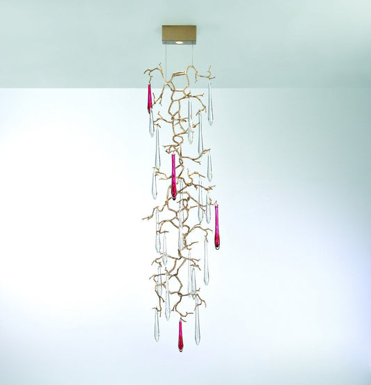 Serip Aqua Bespoke Pendant - London Lighting - 1
