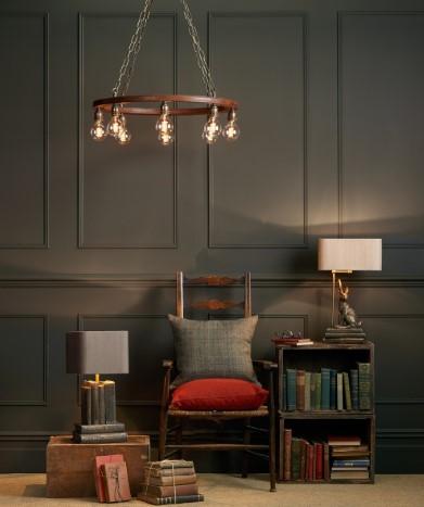 Saddler 8 Light Tan Ring Pendant - ID 10279