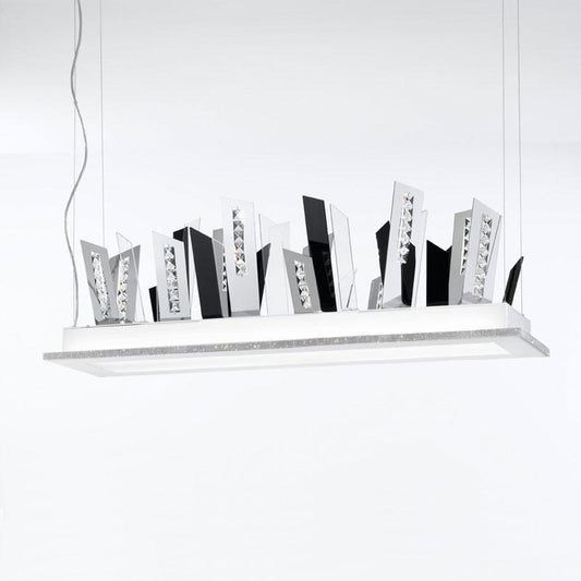 Skyline 5 Light Long Chandelier