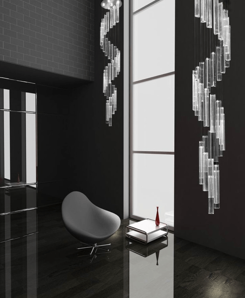 IDL Armonia Spiral Suspension - London Lighting - 1