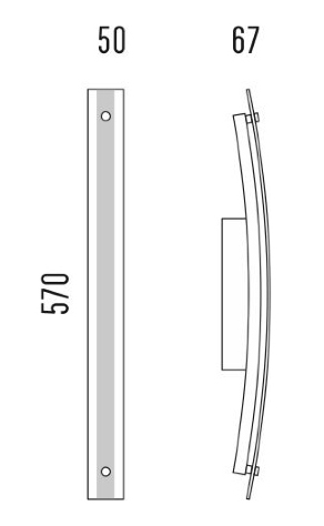 Grossmann Vita 52-764-064 Chrome Wall/Ceiling Light - London Lighting - 2