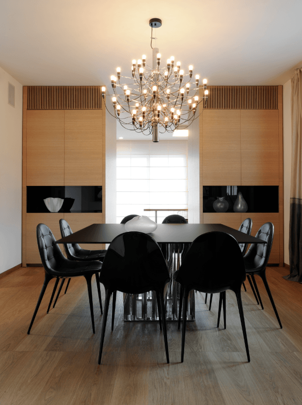 FLOS 2097/30 Suspension In Chrome With Frosted LED Bulbs Included - ID 9893