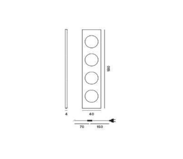 Foscarini Dolmen Floor Lamp - Dimmable