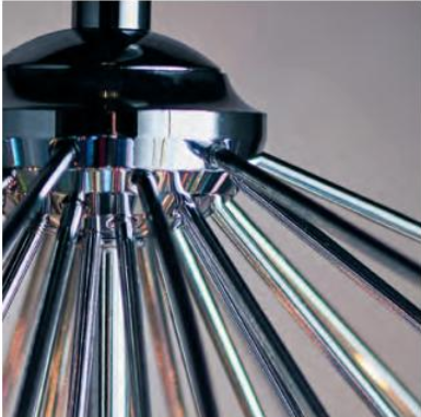 Handa 6 Light Iridescent Bubble Pendant - ID 8935