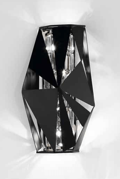 IDL Crystal Rock 4 Lamp Wall Light - London Lighting - 1
