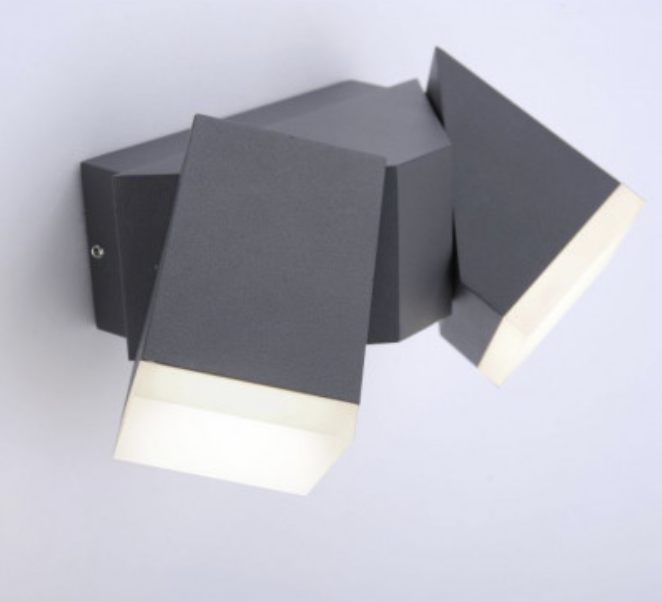 Adjustable Outdoor Wall Light In Anthracite - ID 9944