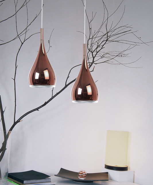 CIO Copper Metal Single Pendant - ID 7678 - EX-DISPLAY