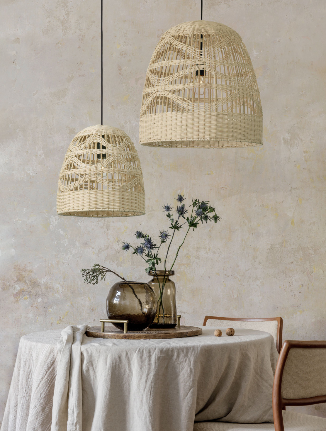 MAR Natural Rattan Pendant - ID 11987